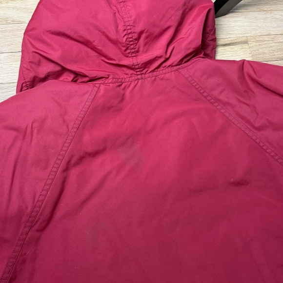 Vintage 90s LL Bean Anorak Aztec Pattern Pullover Parka Southwestern Medium - Picture 13 of 13